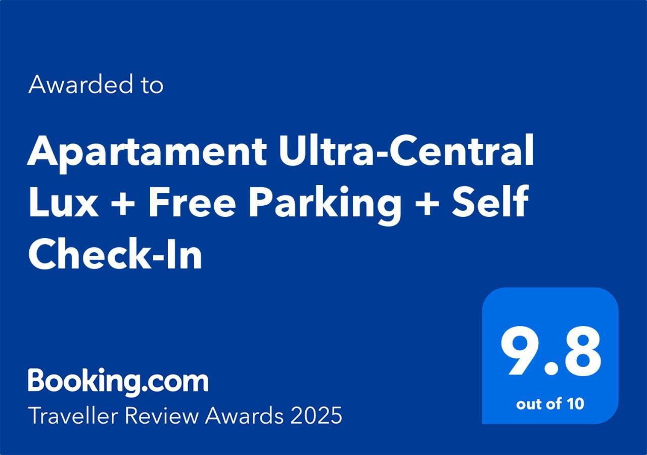Apartament Ultra-Central Lux + Free Parking + Self Check-In Oradea Zewnętrze zdjęcie